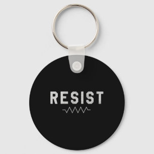 Porte-clés Chemise symbole électrique Résister pour résistanc