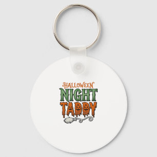 Porte-clés Chemise Taddy Nuit Halloween Vintage Balai de Sorc