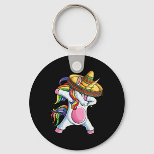 Porte-clés Chemise Unicorne Dabbing Cinco De Mayo Enfants Fil