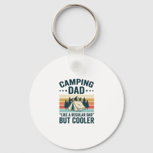 Porte-clés Chemise vectorielle de camping rétro vintage pour