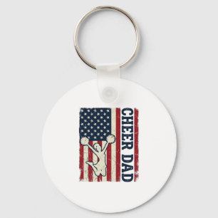 Porte-clés Chemise vectorielle drapeau américain patriotique