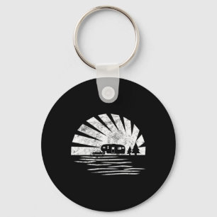 Porte-clés Chemise Vintage Sunset 5ème roue campeur Rv Vacanc