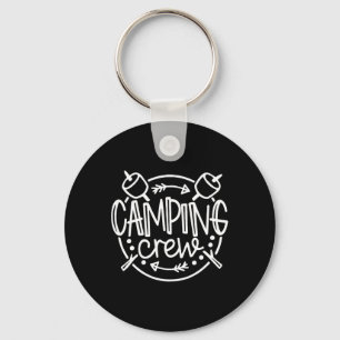 Porte-clés Chemises assorties de camping pour famille de camp