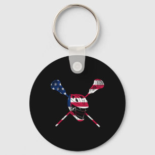Porte-clés Chemises de crosse Mens Étiquette Lacrosse Lecteur