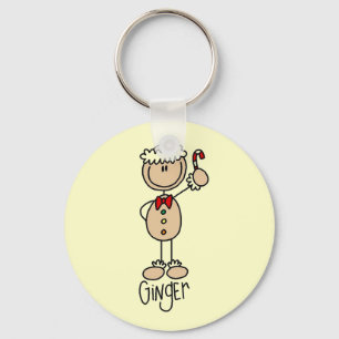 Porte-clés Chemises et Cadeaux Gingerbread Ginger Cookie