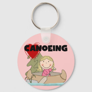 Porte-clés Chemises et cadeaux Heart Canoeing