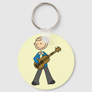 Porte-clés Chemises et Cadeaux pour Joueur de Guitare en Bâto