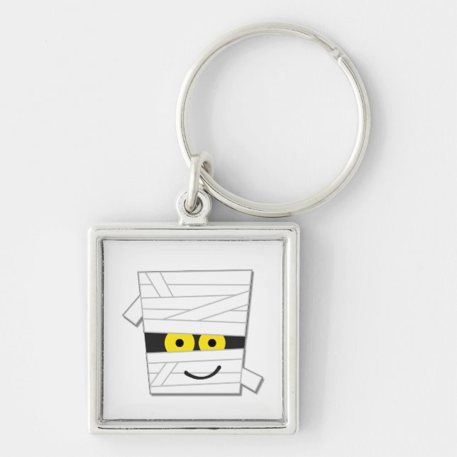 Porte-clés Chemises et cadeaux pour la momie d'Halloween (Devant)