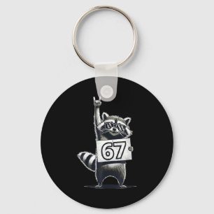 Porte-clés Chemises Retro Raccoon 67 Rock Musique Hommes Enfa