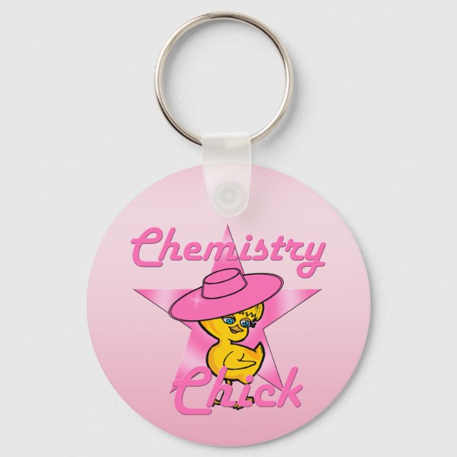 Porte-clés Chemistry Chick #8 (Recto)