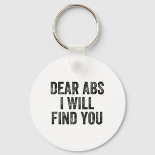 Porte-clés Cher Abs Je Vous Trouverai Gym Haltérophile Cultur