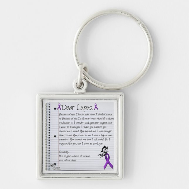 Porte-clés Cher Lupus. (Devant)