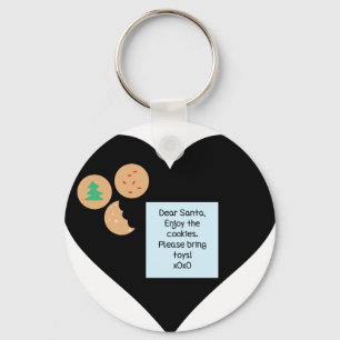 Porte-clés Cher Père Noël - Apportez des jouets