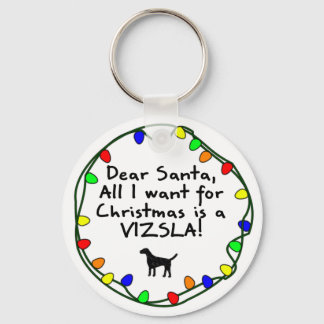 Porte-clés Cher Père Noël Vizsla