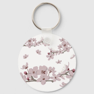 Porte-clés Cherry Blossoms Floating Flowers