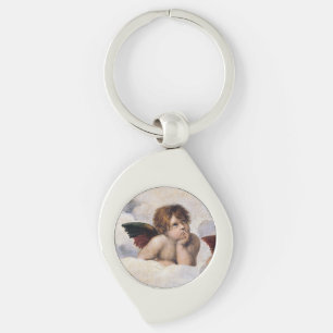Porte-clés Chérubins, anges ailés peinture de Raffael