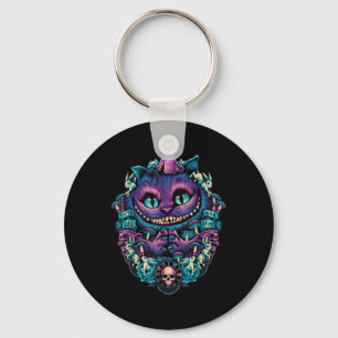Porte-clés Cheshire Chat Chemise Alice Au Pays Des Merveilles