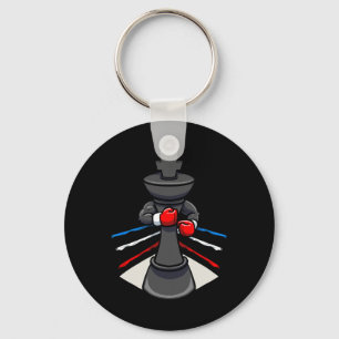 Porte-clés Chess Boxer Gants de boxe King