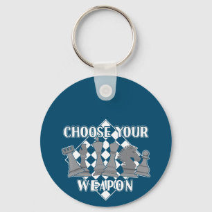 Porte-clés Chess Piece Game Strategy Venin A Chess Player