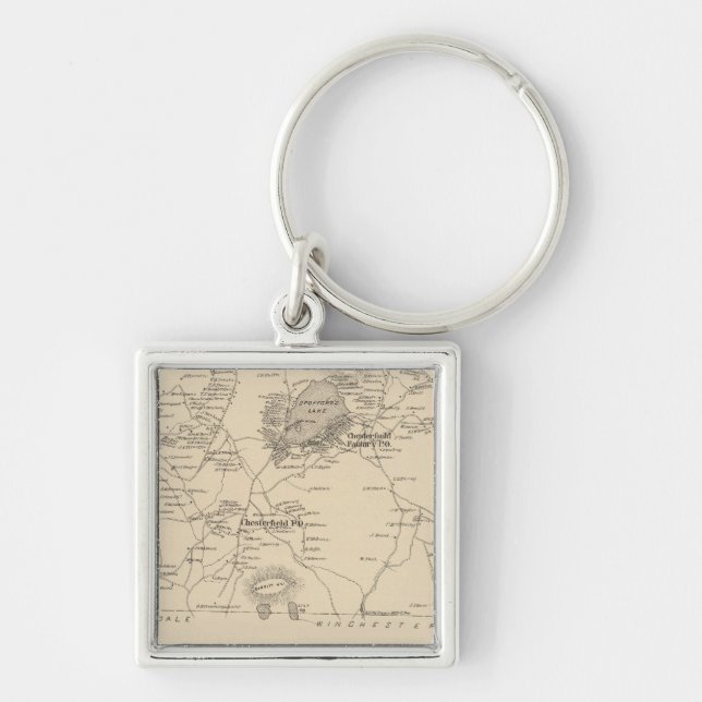 Porte-clés Chesterfield, Cheshire Co (Devant)
