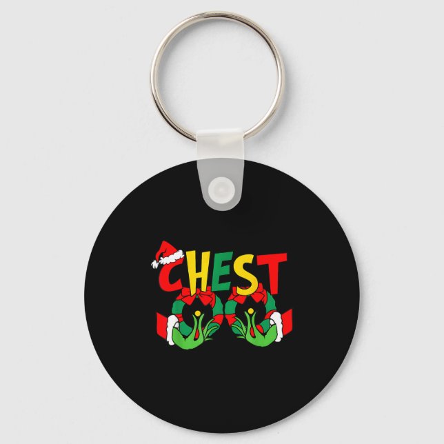 Porte-clés Chestnuts Matching Family Funny Chest Nuts Christm (Recto)