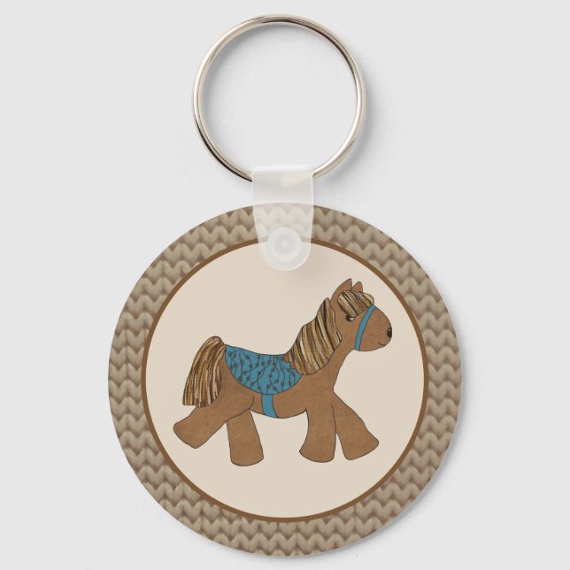 Porte-clés cheval (Recto)