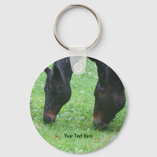 Porte-clés Cheval Amis Pâturage Porte - clé animal