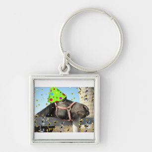 Porte-clés Cheval animal de fête