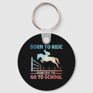 Porte-clés Cheval Art Pour Hommes Femmes Équitation Rider Equ