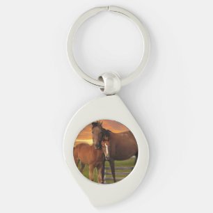Porte-clés Cheval et poney