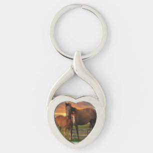 Porte-clés Cheval et poney