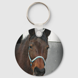 Porte-clés cheval heureux