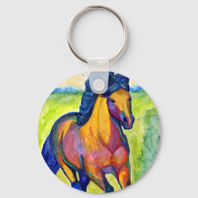Porte-clés Cheval peint 2 Porte - clés (Recto)