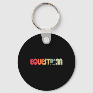 Porte-clés Cheval Vintage Rétro équitation Cheval Lover Eques