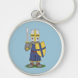 Porte-clés Chevalier médiéval mignon