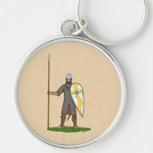 Porte-clés Chevalier normand médiéval vers 1066