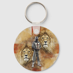 Porte-clés Chevaliers Templar 001