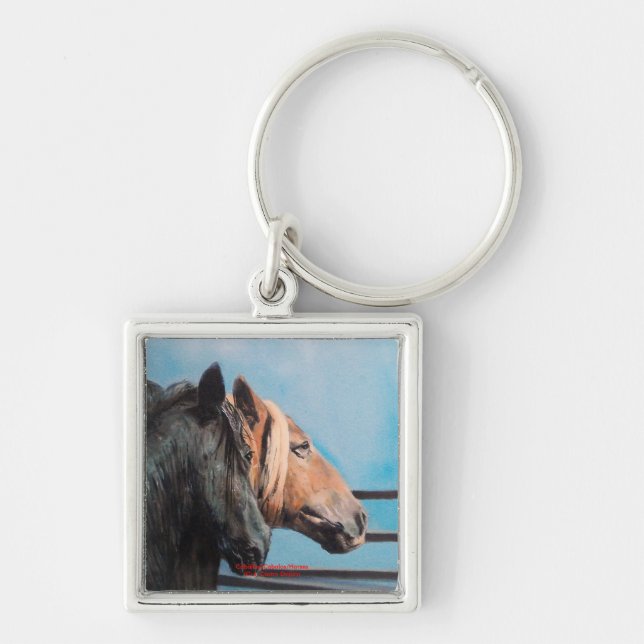 Porte-clés Chevaux/Chevaux/Cheval (Devant)