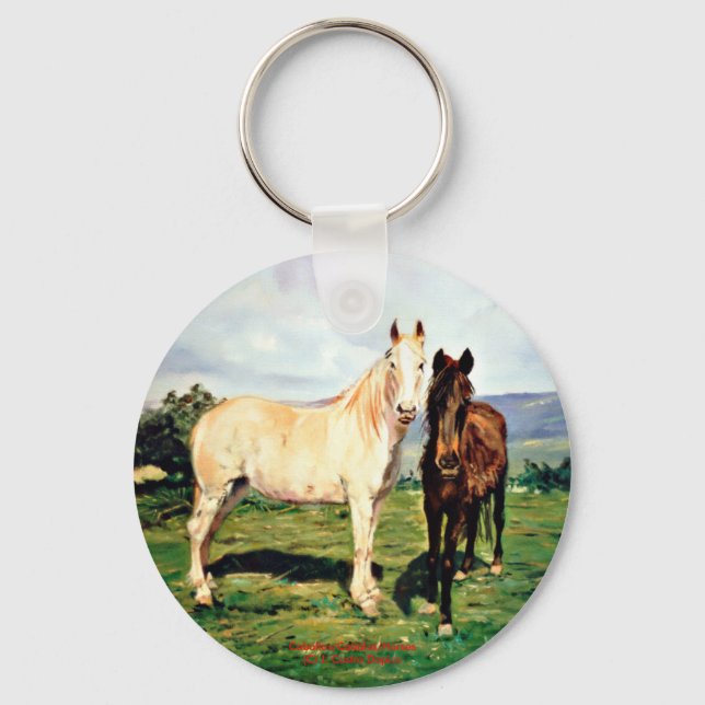 Porte-clés Chevaux/Chevaux/Cheval (Recto)