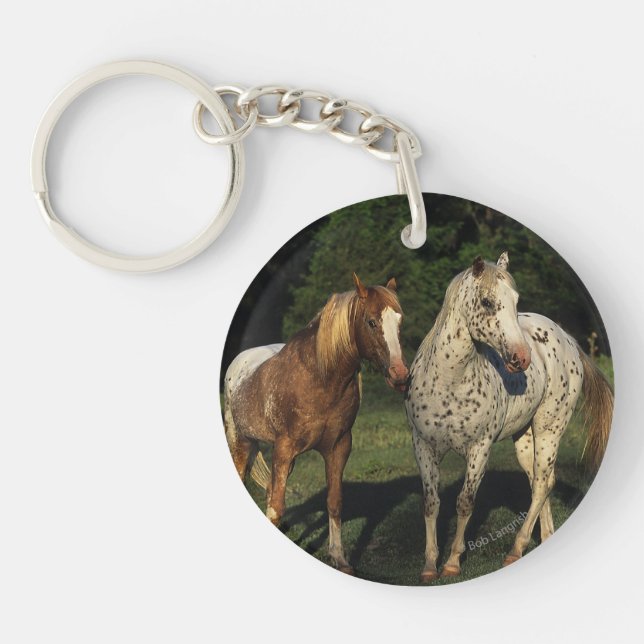 Porte-clés Chevaux d'Appaloosa (Devant)