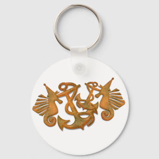 Porte-clés Chevaux de mer