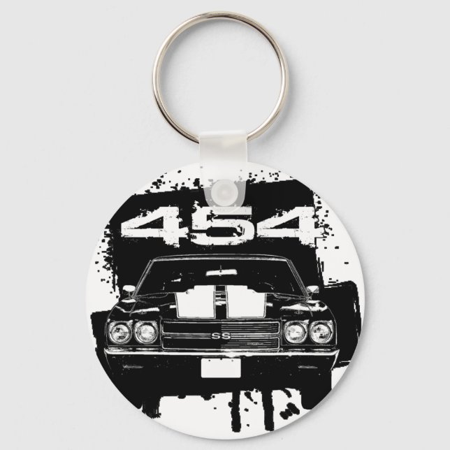 Porte-clés Chevelle 454 (Recto)