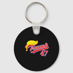 Porte-clés Cheveux de Trump Vintage 47 3