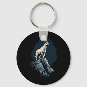 Porte-clés Chèvre de montagne Animal grimpeur Alpinisme _2