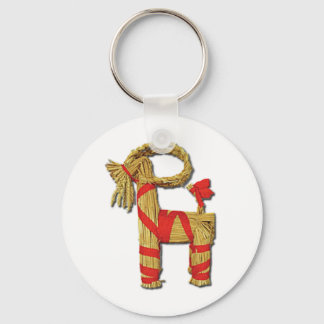 Porte-clés Chèvre de Yule scandinave