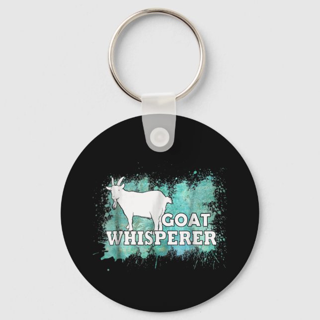 Porte-clés Chèvre Whisperer Chèvres fermier (Recto)