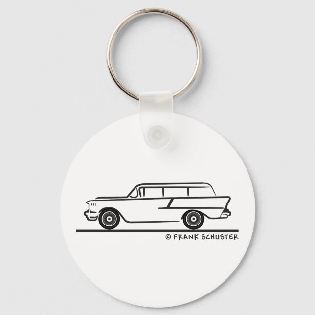 Porte-clés Chevrolet 1-50 1957 (Recto)