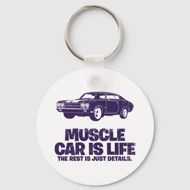 Porte-clés Chevrolet Chevelle SS 454 1970 (Recto)