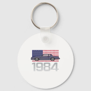 Porte-clés Chevrolet Monte Carlo Bleue 1984