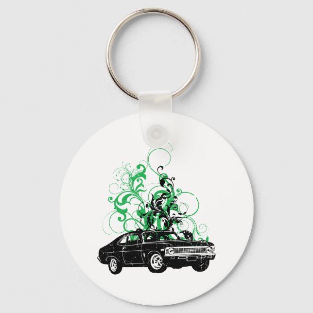 Porte-clés Chevrolet Nova SS 396 1968 (Recto)